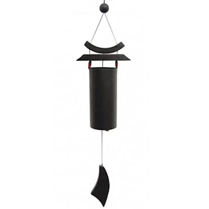 Carillon à vent 'Zen', 58 centimètres de longueur - 299 grammes. Très beau design, parfait ! Disponible seulement en noir !