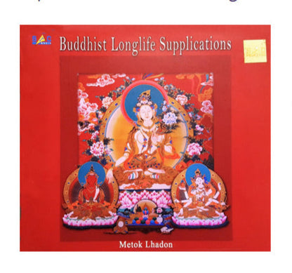 Cds/ Compact disc, 'Buddhist Longlife Supplications', chant de prières Bouddhiste pour une vie meilleure et plus spirituelle.