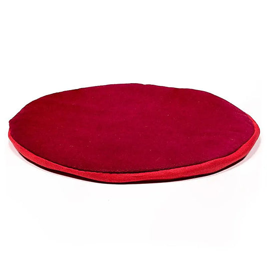 Support / Coussin rond et plat de 15 ou 20 cm de diamètre, à placer sous un bol chantant ou sur un autel, très bonne qualité, parfait pour mettre à l'honneur vos bols chantants !