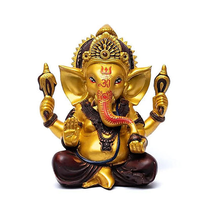 Sélection de Ganesh, de 7 à 28 centimètres de haut. Modèles en résine peints à la main, magnifiques précisions, parfait dans une salle de Méditation, Autel, Collection, Exposition...!