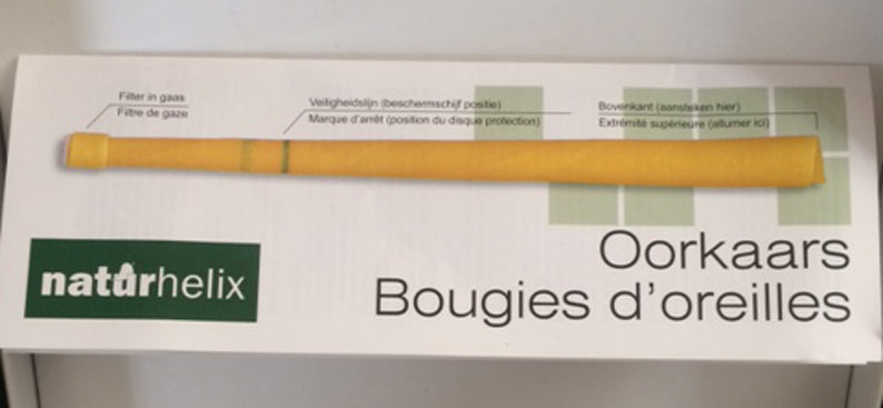 Ces bougies auriculaires naturelles sont fabriquées à partir d'un mélange de cire de paraffine de qualité alimentaire et de cire d'abeille. Aide à réduire les problèmes d'oreilles chroniques !