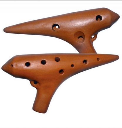 Ocarina 'professionnel' en terre cuite pour concert, scéne, bain de son... 6 modèles au choix ! Des sons pour voyager, des sons doux et profond comme la terre !