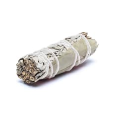 Sélection de sauge blanche vendu en smudge (bouquet) de 25/ 30 gr. ou en pack de 24 smudges. 3 parfums au choix : 100% naturel - Sang de dragon - Rose. Parfait !