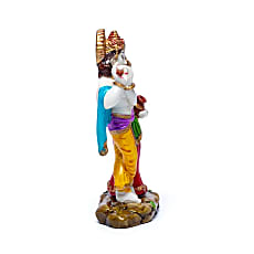 Statuette de Krisshna et Radha, taille de 15 x 10 centimètres - 260 grammes. Fait et peint à la main au Népal, parfait dans une salle de Méditation, Autel, Collection...