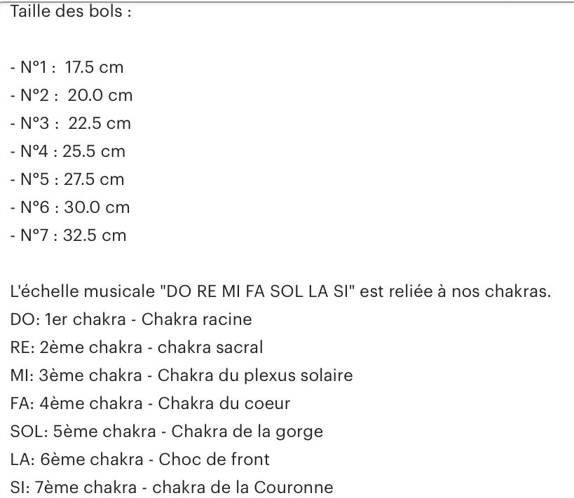 Bol chantant en cristal givré, 'épaisseur renforcé' pour + de sons medium/ basses. tailles de 17,5 à 32,5 cm - 1300 à 2600 grammes  - Toute les notes sont disponibles ! Vendu avec maillet et anneau de soutien !