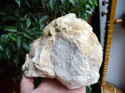 Géode en quartz/ Cristal de roche naturel de 16x14x12 centimètres de hauteur - 1684 grammes. Provenance, Madagascar. Magnifique spécimen de géode jumeler naturellement...et très puissant !