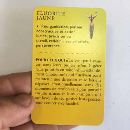 Jeux de tarot de 110 cartes, 'La voie des pierres, cristaux & chakras', par Regina Martino. Parfait pour apprendre la lithothérapie pour soi et les autres !