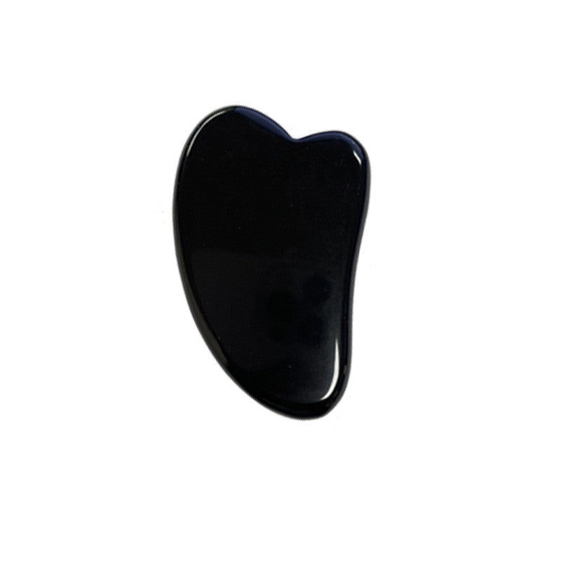 Gua Sha de 8x4,5 cm - 45/50 grammes. le Gua Sha permet d’exfolier la peau tout en douceur, en complément de nos rouleaux de massage facial.