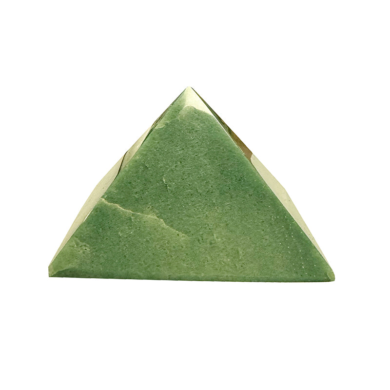 Pyramides en Aventurine de 4,5 à 9 centimètres, superbes couleurs, magnifiques effets, parfait pour la lithothérapie, collection, exposition...!