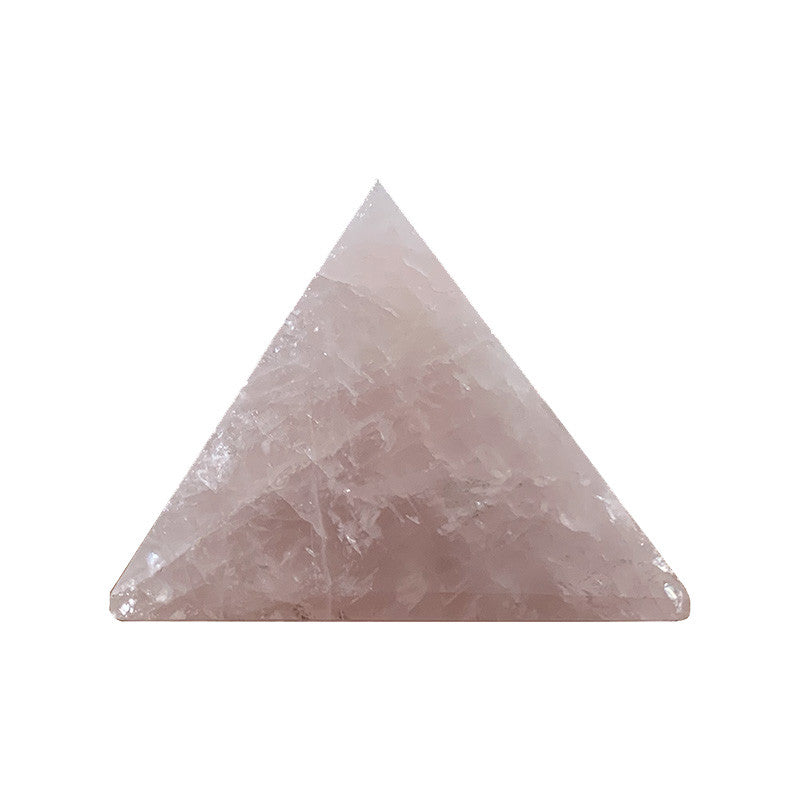 Pyramides en quartz rose, de 2 à 12,5 centimètres, superbes effets cristallins, magnifiques effets, parfait pour la lithothérapie, collection, exposition...!