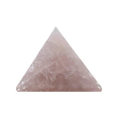 Pyramides en quartz rose, de 2 à 12,5 centimètres, superbes effets cristallins, magnifiques effets, parfait pour la lithothérapie, collection, exposition...!