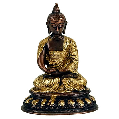 Sélection de Bouddha en laiton, modèles de 13 à 20cm (au choix). Divinité Bouddhiste sacré ! Très belle qualité, parfait dans une salle de Méditation, Autel, Collection, Exposition...!