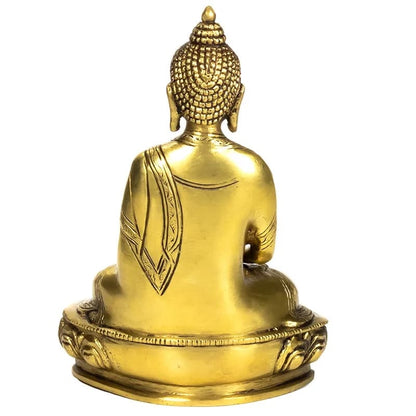 Sélection de Bouddha en laiton, modèles de 13 à 20cm (au choix). Divinité Bouddhiste sacré ! Très belle qualité, parfait dans une salle de Méditation, Autel, Collection, Exposition...!