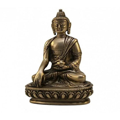 Sélection de Bouddha en laiton, modèles de 13 à 20cm (au choix). Divinité Bouddhiste sacré ! Très belle qualité, parfait dans une salle de Méditation, Autel, Collection, Exposition...!