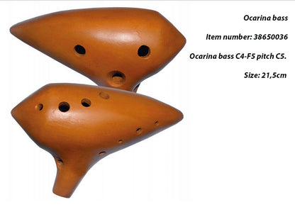 Ocarina 'professionnel' en terre cuite pour concert, scéne, bain de son... 6 modèles au choix ! Des sons pour voyager, des sons doux et profond comme la terre !