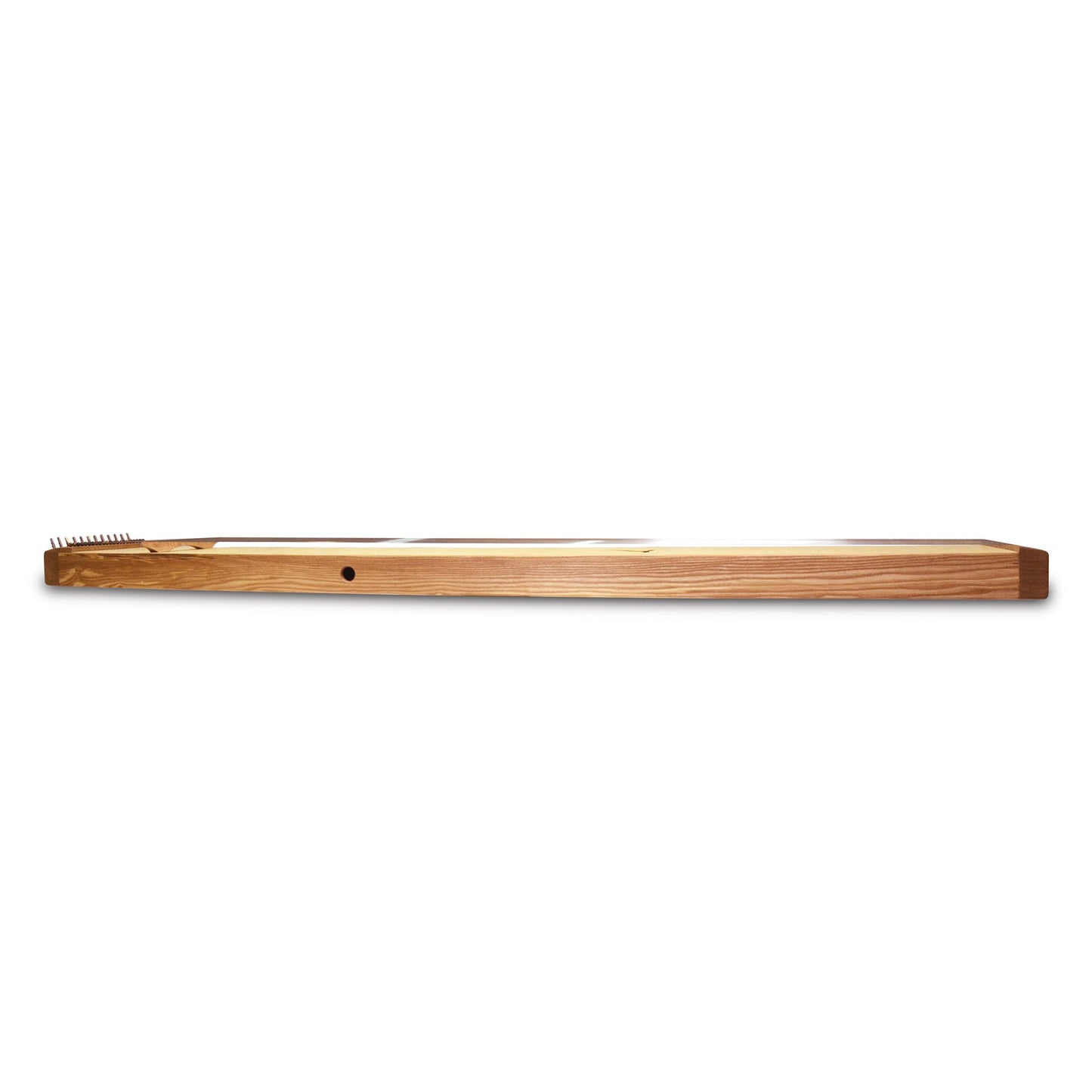 Monocorde 'Hoku', • 180 cm de long, 22 cm de large, 10 cm de haut • 22 cordes et chevilles en acier • Chevalet mobile pour changer rapidement la tonalité fondamentale