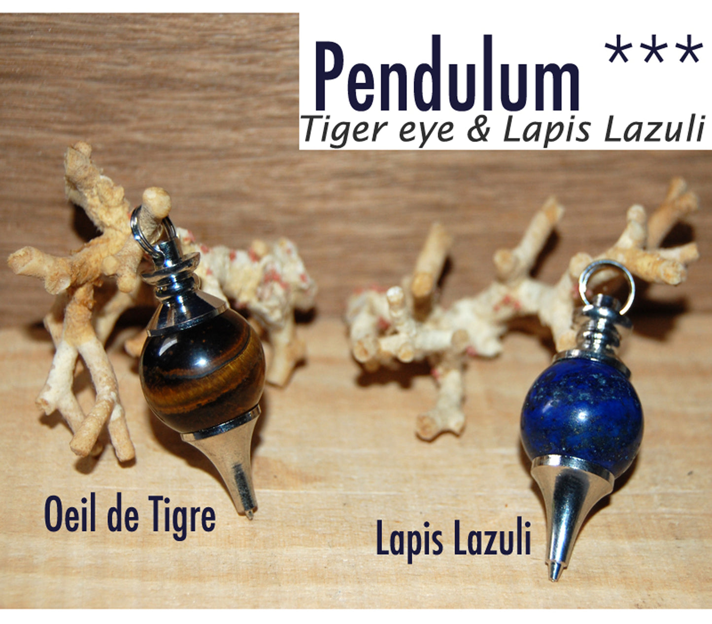 Sélection de pendules fait par Gem & Zen modèles au choix. Pour radiesthésie, pour professionnel ou débutant, parfait !