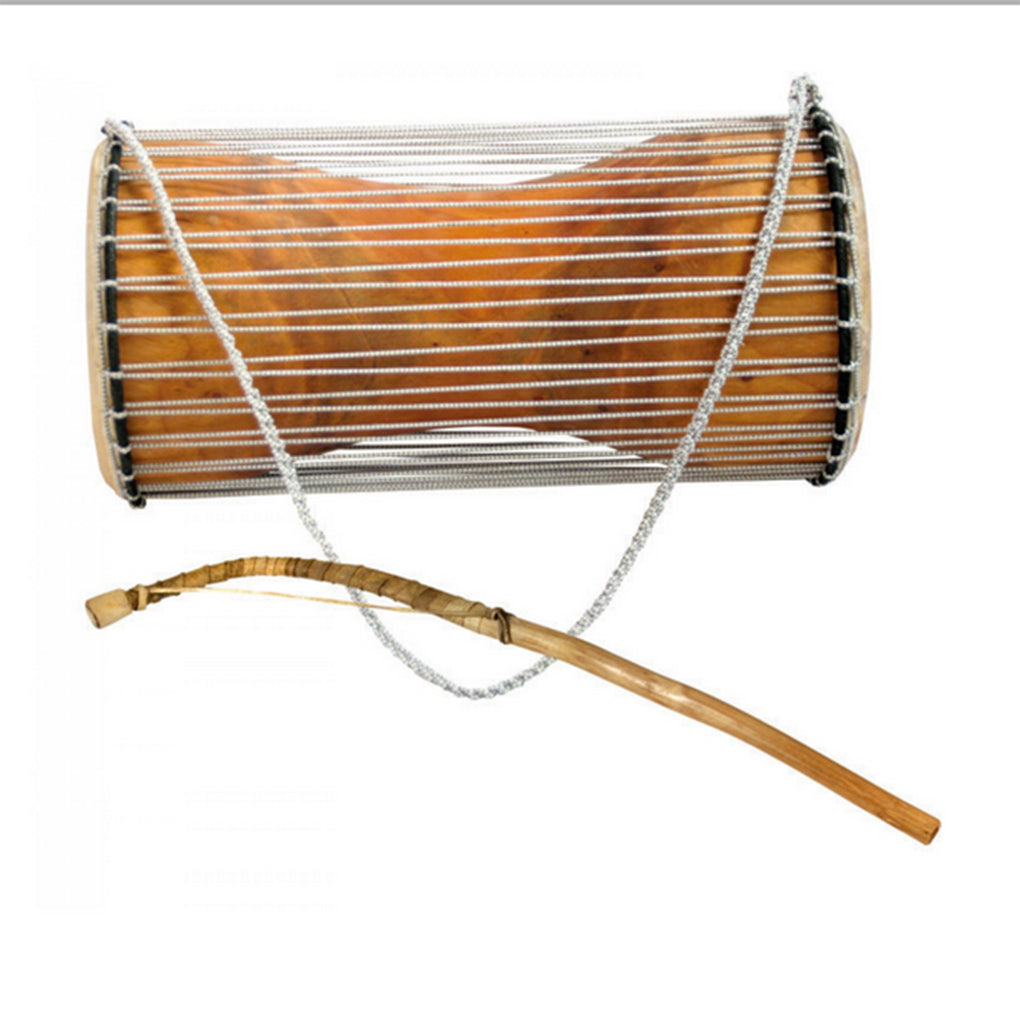 Talking drum/ tama ou 'tambour parlant', 2 modèles au choix d'Afrique. Vendu avec son pilon (maillet adapté). Dimensions : 40x23x23 cm - 2,5 kg environ, parfait !