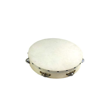 Tambourin à clochette (mini-cymbale), avec ou sans peaux de 15, 20 ou 25 cm. Parfait pour l'accompagnement, pour battre la mesure ! Un son entrainant et hypnotisant !